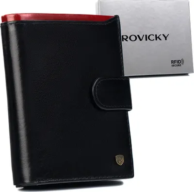 Obrázek produktu pro Pánská kožená peněženka na osvědčení o registraci - Rovicky
