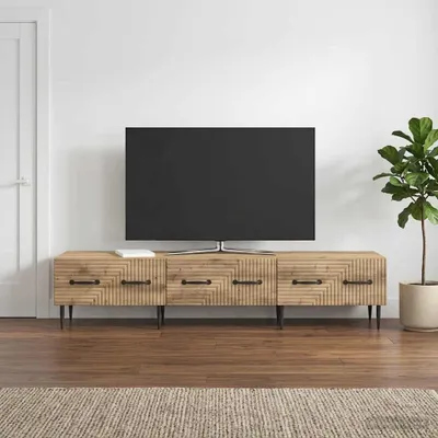Obrázek produktu pro vidaXL TV skříňka Artisan dub 147 x 34,5 x 30 cm dřevotřísková deska
