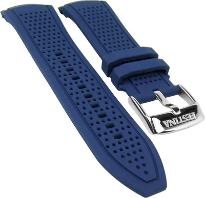 Produktbild von Festina Uhrenarmband | Kautschuk mit Lochmuster | blau F20330/1 F20330