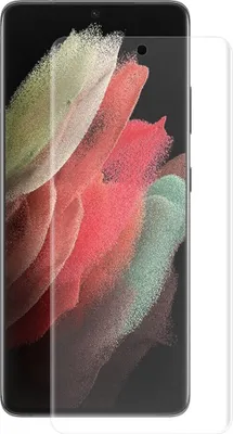 Produktbild von 1x Panzerfolie für Samsung Galaxy S21 Ultra FULL-CURVED HYDROGEL Displayschutz HD KLAR Schutzfolie Displayfolie Folie