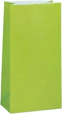 Produktbild von Unique Party 59017, Grün, Rechteck, Papier, 12 Stück(e), 254 mm, 127 mm