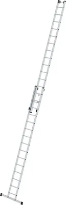 Produktbild von Günzburger Steigtechnik Sprossen-Seilzugleiter 2tlg. mit Standard-Traverse 2 x 15 Sprossen - 011715