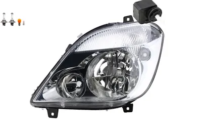 Zdjęcie produktu dla Johns, reflektory pasujące do Mercedes Sprinter 906 06-13 lewy reflektor + siłownik