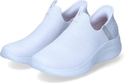 Produktbild von Skechers SLIP-INS Damen Slip-On-Sneaker/ Slipper COZY STREAK Weiß Textil Größe: 35