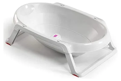 Produktbild von Okbaby Onda Slim Faltbare Babybadewanne für Neugeborene 0-12 Monate Weiß