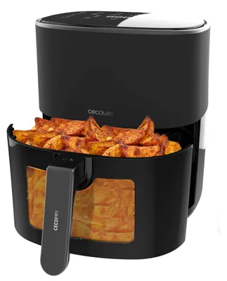 Produktbild von Cecotec Cecofry Fantastik Window 6500, Heißluftfritteuse, 6,5 l, 0,6 kg, 80 °C, 200 °C, 60 min