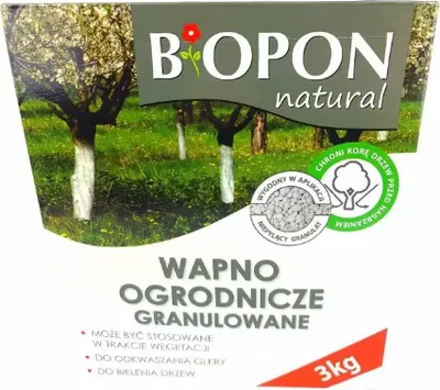 Zdjęcie produktu dla Wapno Granulowane Ogrodnicze do Bielenia 3kg