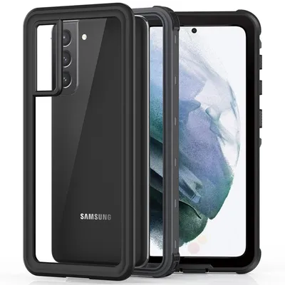 Image de Étui étanche Dot Plus, couleur noire, pour le Galaxy S21