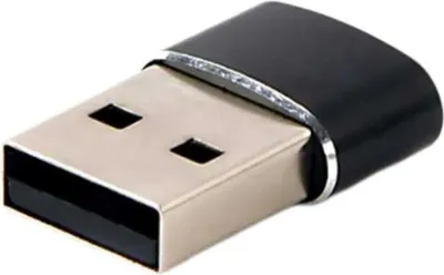 Zdjęcie produktu dla GEMBIRD Adapter USB A męski do USB typu C żeński czarny