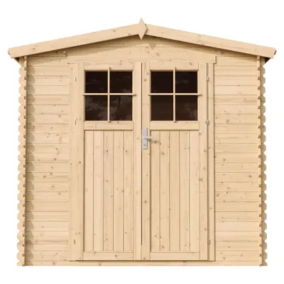 Produktbild von Gartenhaus Holz - Geräteschuppen Holz - Gerätehaus Hochwertige abschließbare Tür mit Boden Imprägnierte B2316xL226xH218 cm/ 3.53 m2 - M369F+M369G