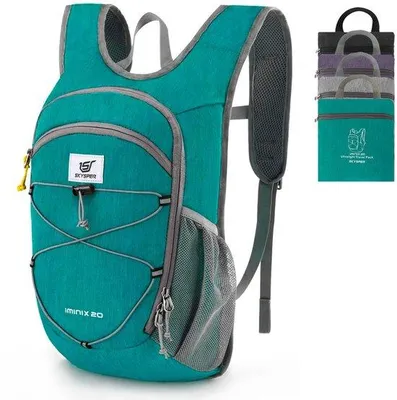 Immagine prodotto di Zaino da trekking leggero e pieghevole da 20 litri per donna e uomo