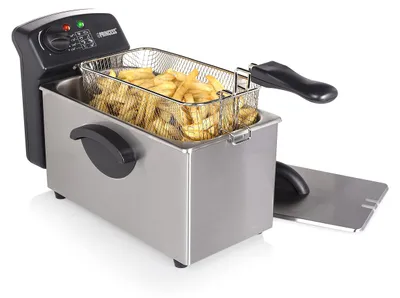 Image de Princess 182626, Friteuse, 3 litres, 0,7 kg, capacité de 3 litres, température maximale de 190 °C, pour 4 personnes