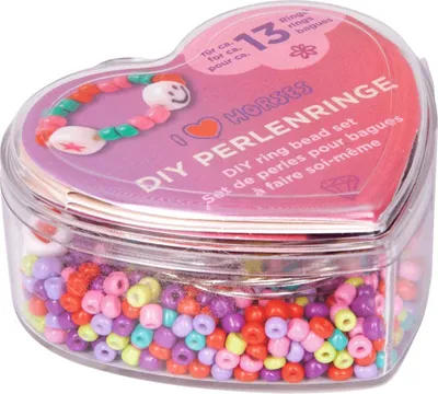 Produktbild von DIY Perlenringe - I LOVE HORSES