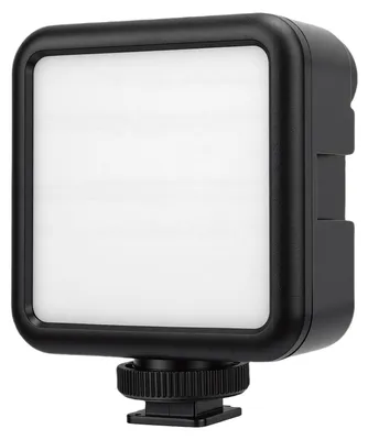 Image de Éclairage d'appoint à LED pour caméra, haute luminosité, vidéo 5600 K, avec 3 fixations pour griffe et une base chauffante pour la photographie en extérieur