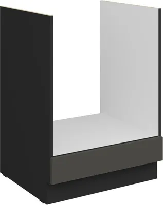 Produktbild von LUNARA Herdschrank – Breite 60 cm, Graphit/Schwarz