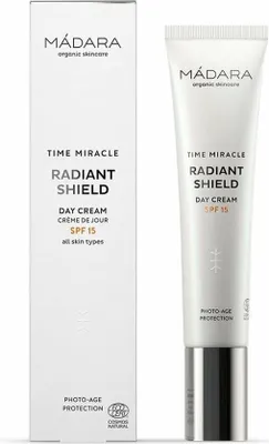 Produktbild von Mádara - Time Miracle Radiant Shield Day Cream Spf15 40ml