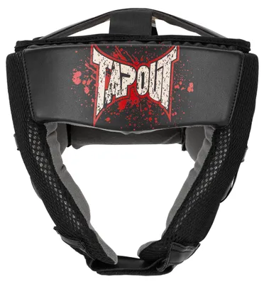 Obrázek produktu pro Syntetická kožená ochrana hlavy HOCKNEY Black/Ecru/Red L/XL Tapout