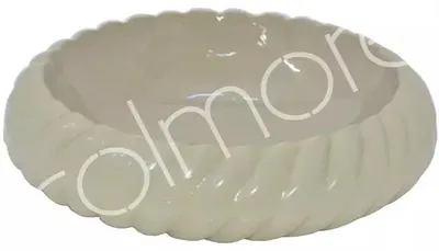 Zdjęcie produktu dla Doniczka dekoracyjna JUNA, średnica 25 cm, wysokość 6 cm, kolor piaskowy
