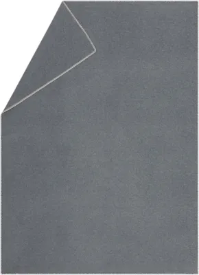 Produktbild von David Fussenegger Baumwoll Kuscheldecke Sylt Uni 140x200 cm Filz
