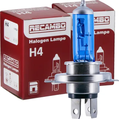 Produktbild von 2x H4 / 75 70W 24V für LKW Truck Xenon Look Super White Birnen Lampen Blaues