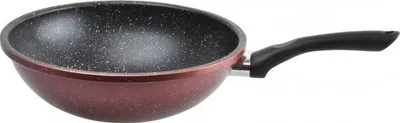Obrázok produktu pre Panvica Wok Rosberg R51320G26H, 26 cm, mramorov povrch, indukcia, bordov melan