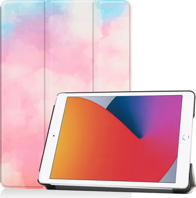 Produktbild von imoshion Design Trifold Klaphülle iPad 9 (2021) 10.2 Zoll / iPad 8 (2020) 10.2 Zoll / iPad 7 (2019) 10.2 Zoll - Sky