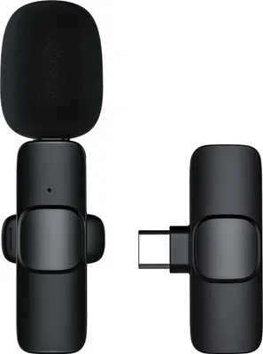 Produktbild von Mini bezdrôtový lavórový mikrofón 360° všesmerový s redukciou šumu Kompatibilný s typom C smartfónu so systémom Android
