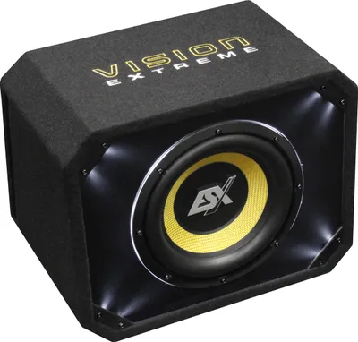 Image de ESX VISION Bassreflex VE200 Subwoofer 600W Caisson de basse 20cm