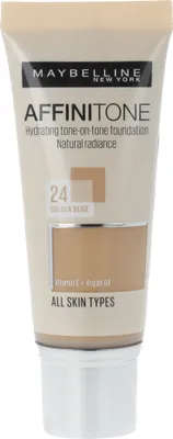 Produktbild von Maybelline Affinitone Unifying Foundation Cream (24 Golden Beige) 30 ml