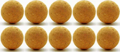 Produktbild von 10 x Kork Kugel 5 cm - Weinkorken Kugelstopfen Holzkorken Korkbälle Korkstopfen