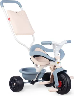 Produktbild von Smoby 7600740416 Dreirad Be Fun Komfort Blau