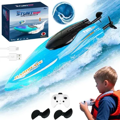 Produktbild von RC-Boote 2,4 GHz Funkgesteuertes Wasserfahrzeug Brushless für Erwachsene/Kinder
