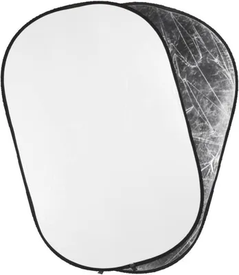 Obrázok produktu pre Quadralite skladací reflektor strieborný a biely 120x180cm typ II