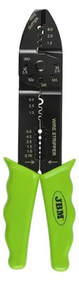 Produktbild von Jbm 9´´-crimpzange Für Isolierte Und Nicht Isolierte Kabelschuhe Grün Grün One Size