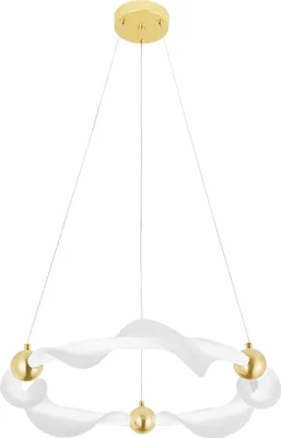 Obrázek produktu pro Led Závěsná Lampa TOOLIGHT LED G010-CP White Gold
