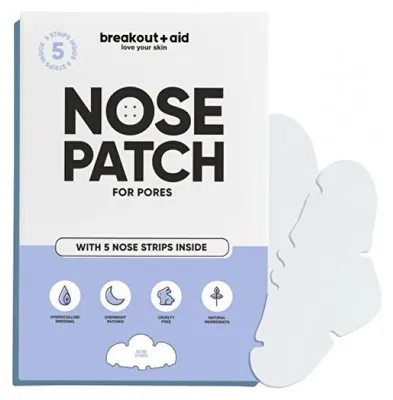 Obrázek produktu pro Čisticí náplasti na rozšířené póry na nose 5 ks