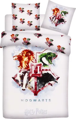 Produktbild von Harry Potter Bettwäsche Set 100% Baumwolle 140x200cm