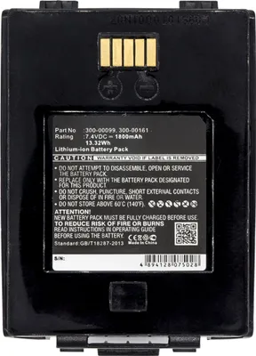Produktbild von CELLONIC 1x Akku für Funkgerät Kompatibel mit Sepura SRH3500, SRH3900, SRG3500, 300-00001 - (1800mAh, 7.4V)