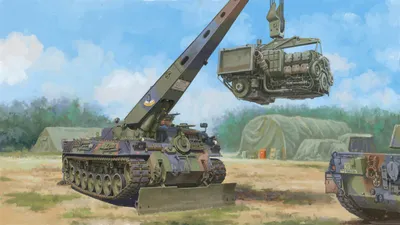 Produktbild von HOBBY BOSS HB84568 Bergepanzer BPz2A2 ARV