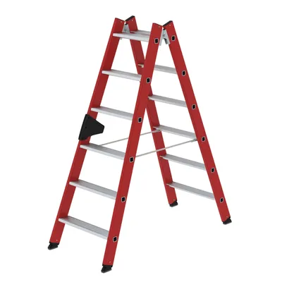 Produktbild von MUNK Kunststoff-Stehleiter 2x6 Stufen
