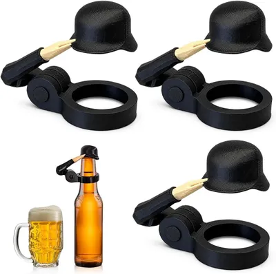 Produktbild von Flaschenöffner Soldat Gruß, 3 Stück, für Partys