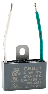 CBB61 Kondensator 250 V 4,5 µF für Ventilatoren und Motoren
