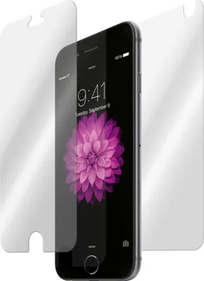 Produktbild von 2er-Pack PhoneNatic Glas-Folie klar Fullbody  kompatibel mit Apple iPhone 6s / 6 - Panzerglas für iPhone 6s / 6