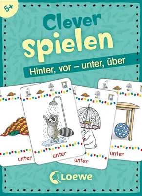 Produktbild von Clever spielen - Hinter, vor - unter, über (Kartenspiel)