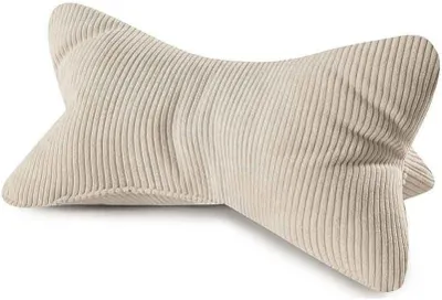 Obrázek produktu pro Podpora pro čtení – Polštář pro čtení – Pohodlné čtení – Ergonomický tvar – 42 cm – Přírodní