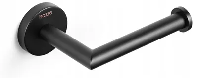 Produktbild von Hozze Model Black Papierrollenhalter mattschwarz