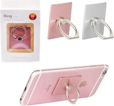 Obrázek produktu pro Ring držák telefonu otočný (prstýnek) na prst, opěrka - (K134142).