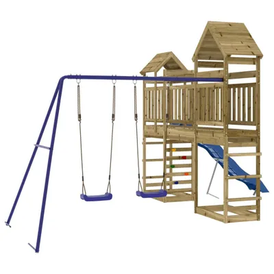 Produktbild von vidaXL Spielturm Imprägniertes Kiefernholz