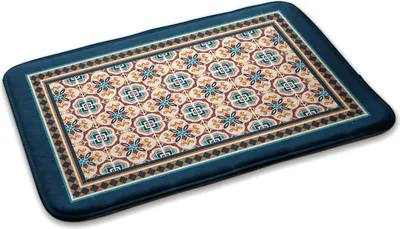 Produktbild von Teppich Teppich Wohnzimmer Schlafzimmer Modern - 90 cm x 60 cm - Gemusterter Teppich