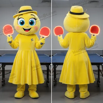 Imagen del producto de Mascota MASTICOT de mesa de ping pong color limón